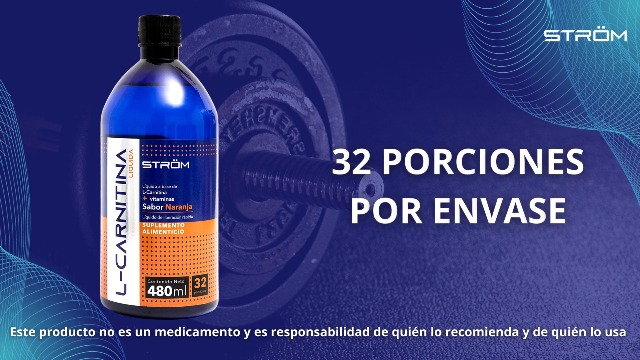 l carnitina con complejo b L-Carnitina Líquida 240 mg + Complejo B (B1 B5 B6 B12) | Sabor Naranja | 480 ml | 32 Porciones | Suplemento Alimenticio