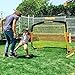 Happy Jump Soccer Goal Soccer Net for Kids Backyard 7x5 FT, 2 Set