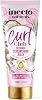 INECTO Naturals Curl Club No Crunch Scrunching Jelly 200ml, Vegan & Cruelty Free Frizz Styling Curl Control Hair Gel for Curly or Wavy Hair, 100% Natural