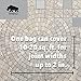 Rhino Power Bond Plus - Polymeric Sand for Pavers and Stone Joints up to a Maximum of 2 inches. (10 Pound, Slate Gray)