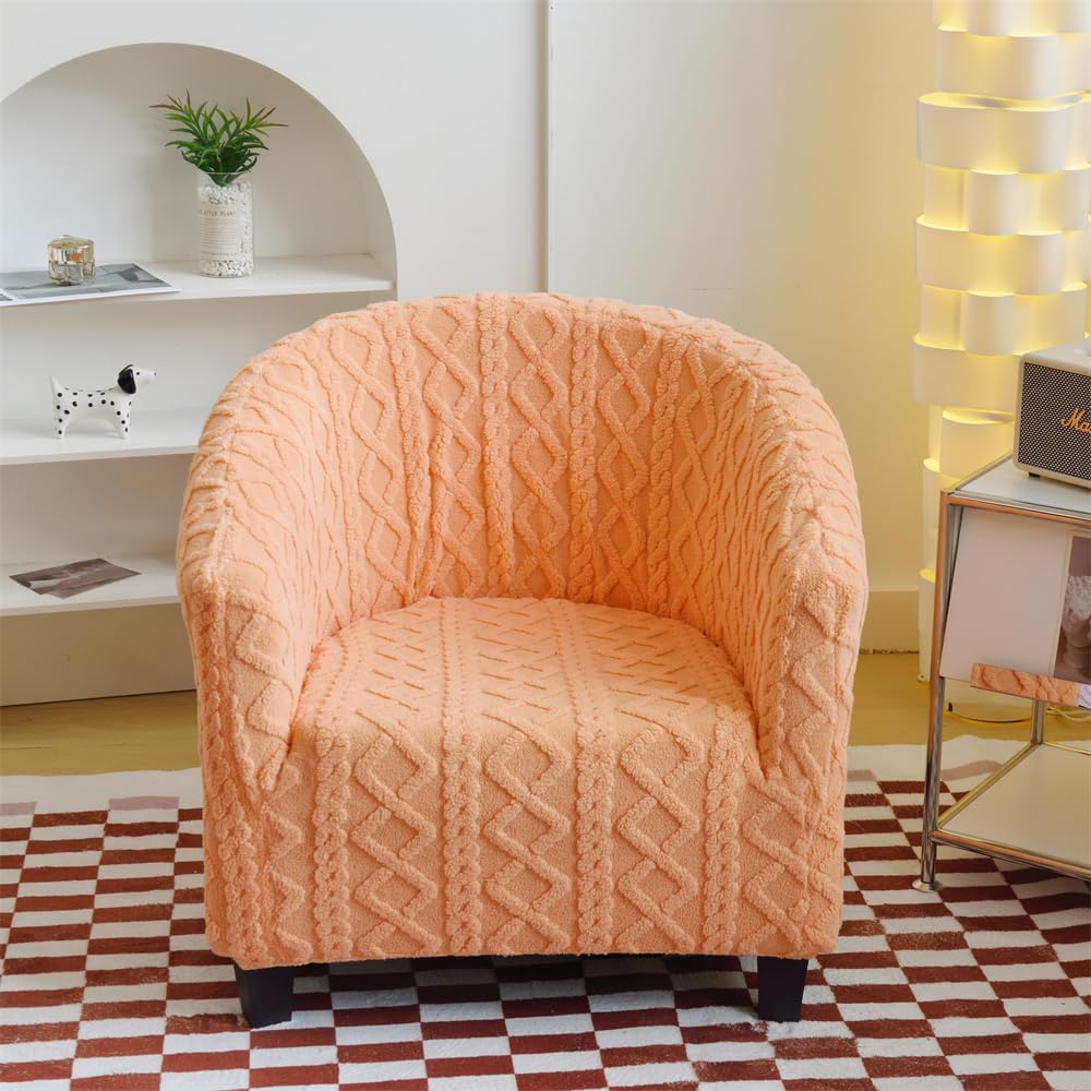 Housse De Fauteuil Jacquard Épaisse Chesterfield - Extensible Antidérapante, Lavable, Beige - Protection Et Style Pour Votre Canapé