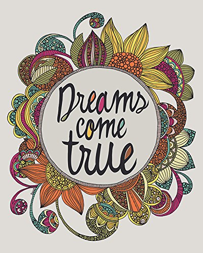 Toile Imprimée de Haute Qualité Dreams Come True 40x50 cm