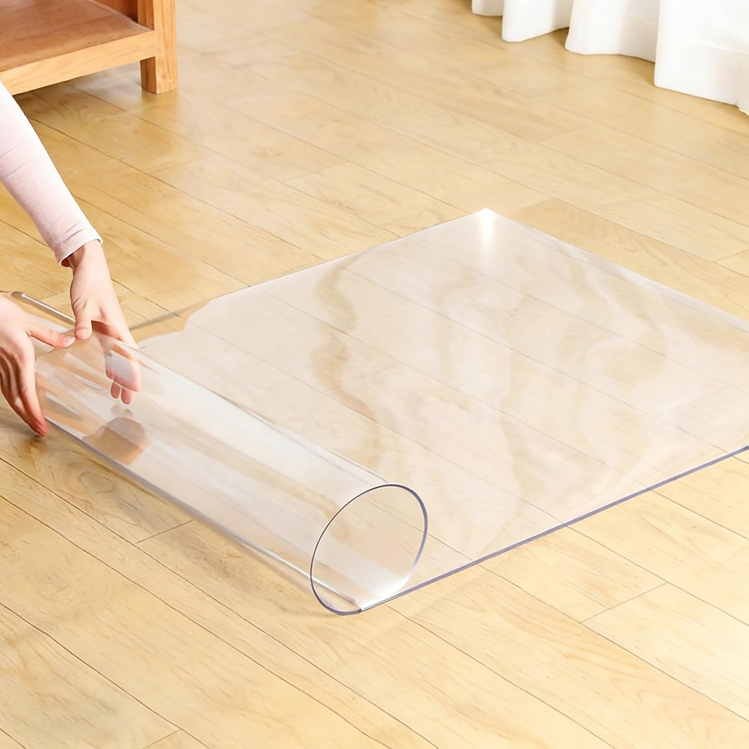 Alfombrilla protectora de suelo para cocina, salón y balcón en material impermeable