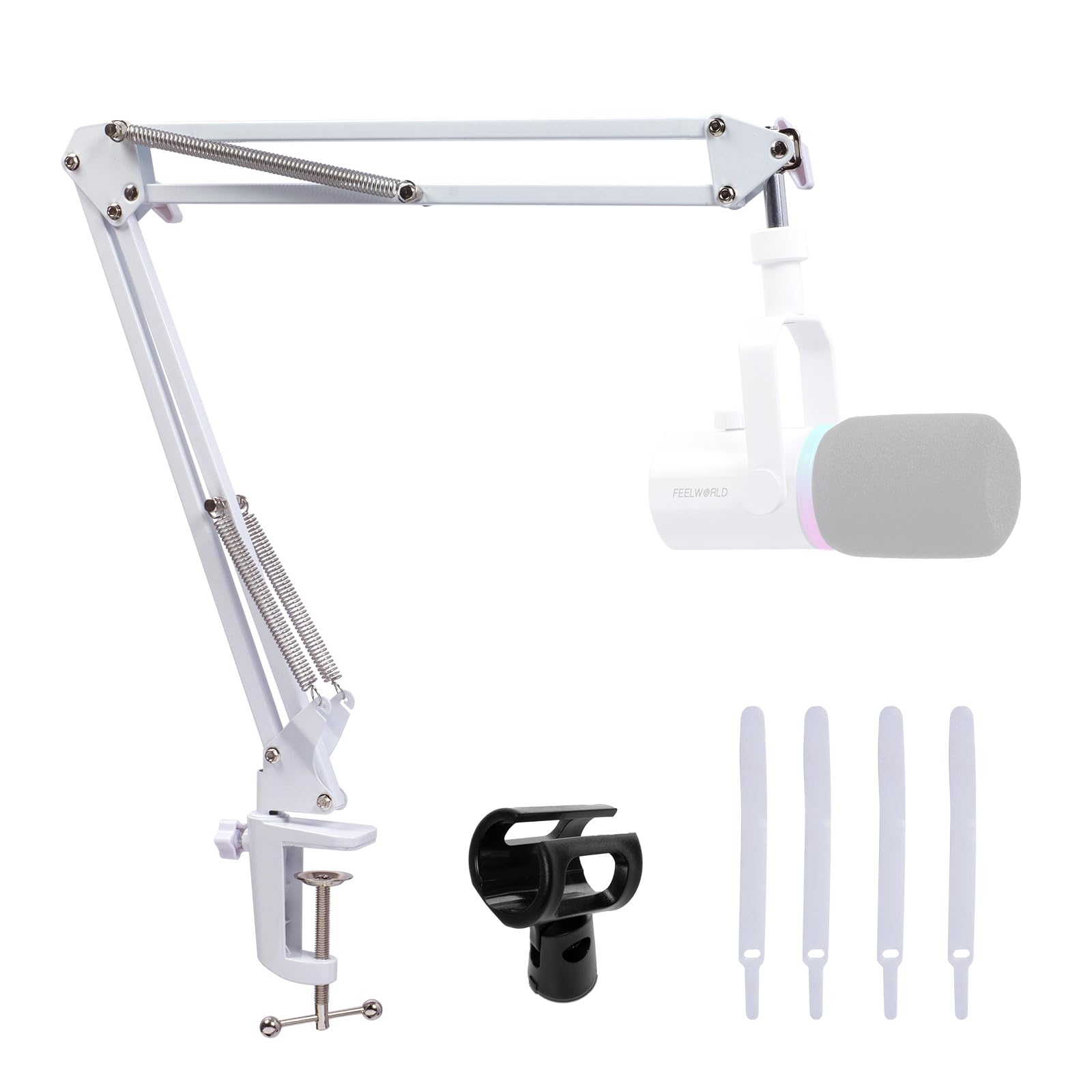Amazon.com: FEELWORLD AMS1 Microphone Boom Arm, Adjustable Mic Arm