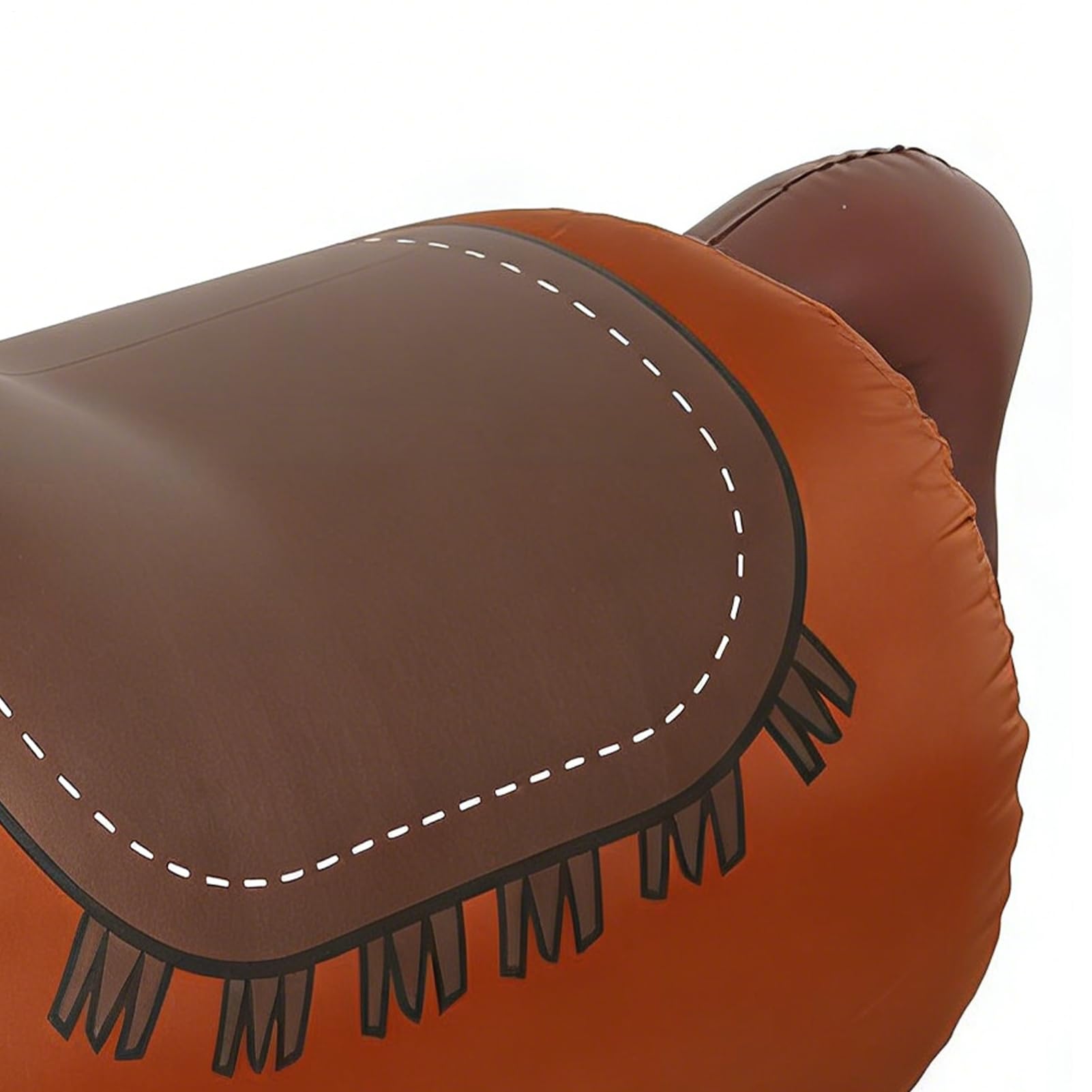 Cavallo a Molla Gonfiabile Giocattolo Portatile Realistico per l'Equilibrio | Cavallo Gonfiabile per Bambini Bambine Genitori Attività Outdoor Indoor Giardino Viaggio
