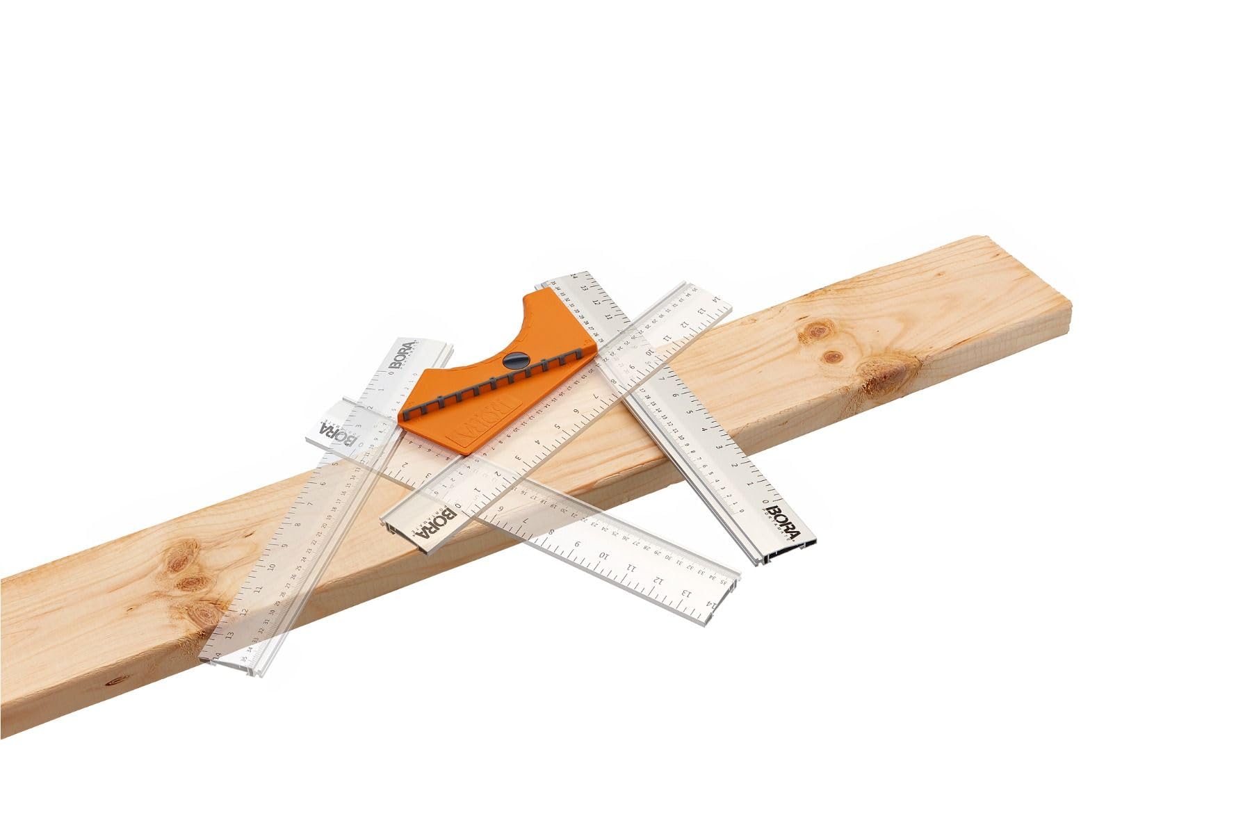 Bora QuickCut 530416 - Guida per sega circolare con guida e supporto angolare, utensile per la lavorazione del legno