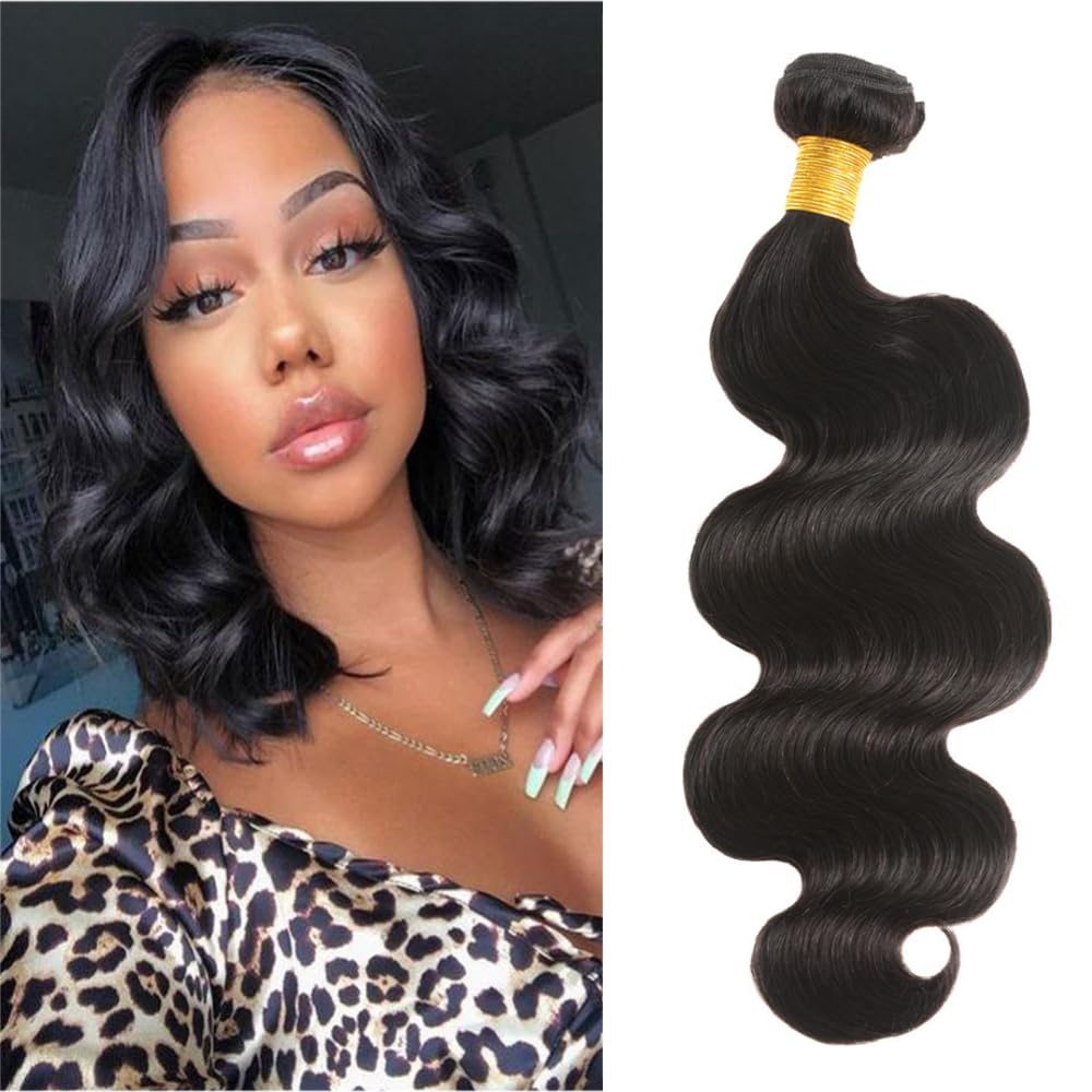Amazon.com : Body Wave Bundles Human Hair 100% Unprocessed  display picture 3