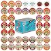 Custom Variety Pack Decaf Flavored Coffee Single Serve Cup for Keurig K cup – 40 Count