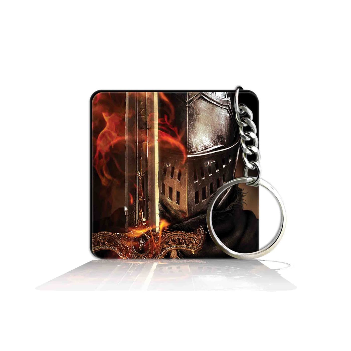 party gift Printed Square Keyring Keychain for Bag Wallet Purse Bike Car Cycle Lock Key House Keys 030-picture-29