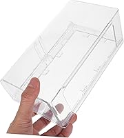 Vista 3 de Cabilock 1 tapa adhesiva de doble posición para baño y sala de estar para enchufes eléctricos, fácil de instalar y quitar, estilo interior aleatorio