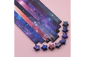540 Sheets Graded Star Origami Paper