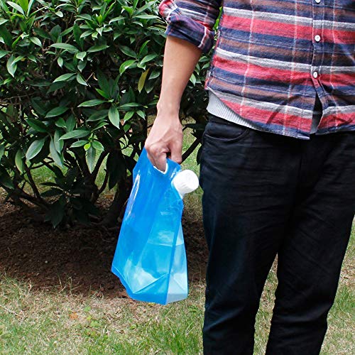 Collapsible Camping Water Container Outdoor Foldable Drinking Bag Camping Water Bag Car Water