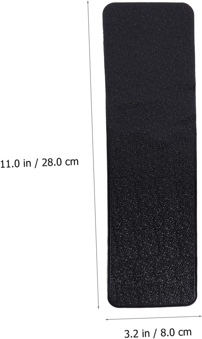 2pcs Non- Car Dashboard Mats Pu -Skid Pads for Vehicles Elastic Design for Office and Home Use for Phone and Gadget Storage Black image 5