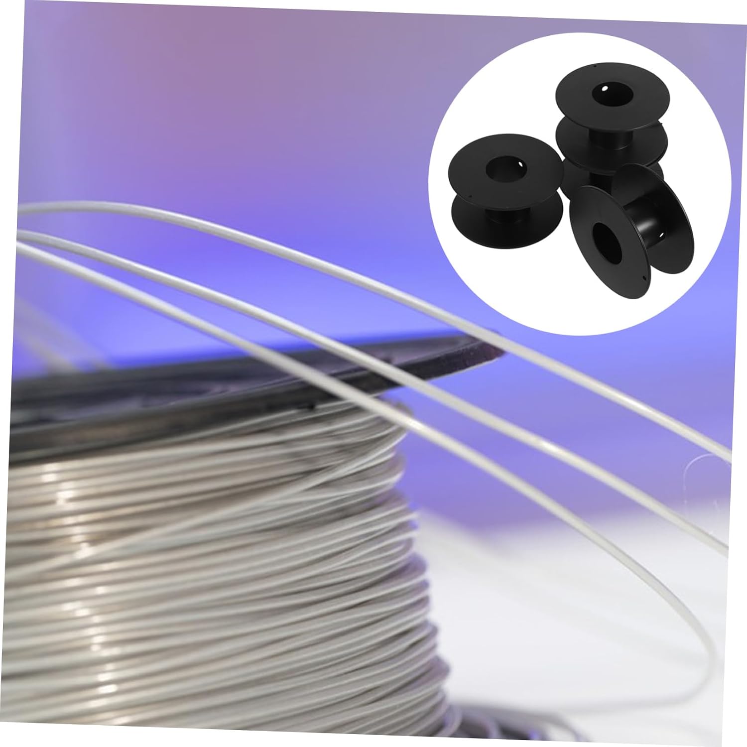 4pcs Extension Cord Reel Heavy Duty Reel Cord Cable Management Cable Organizing Spool Storage for Wire Extension Roller