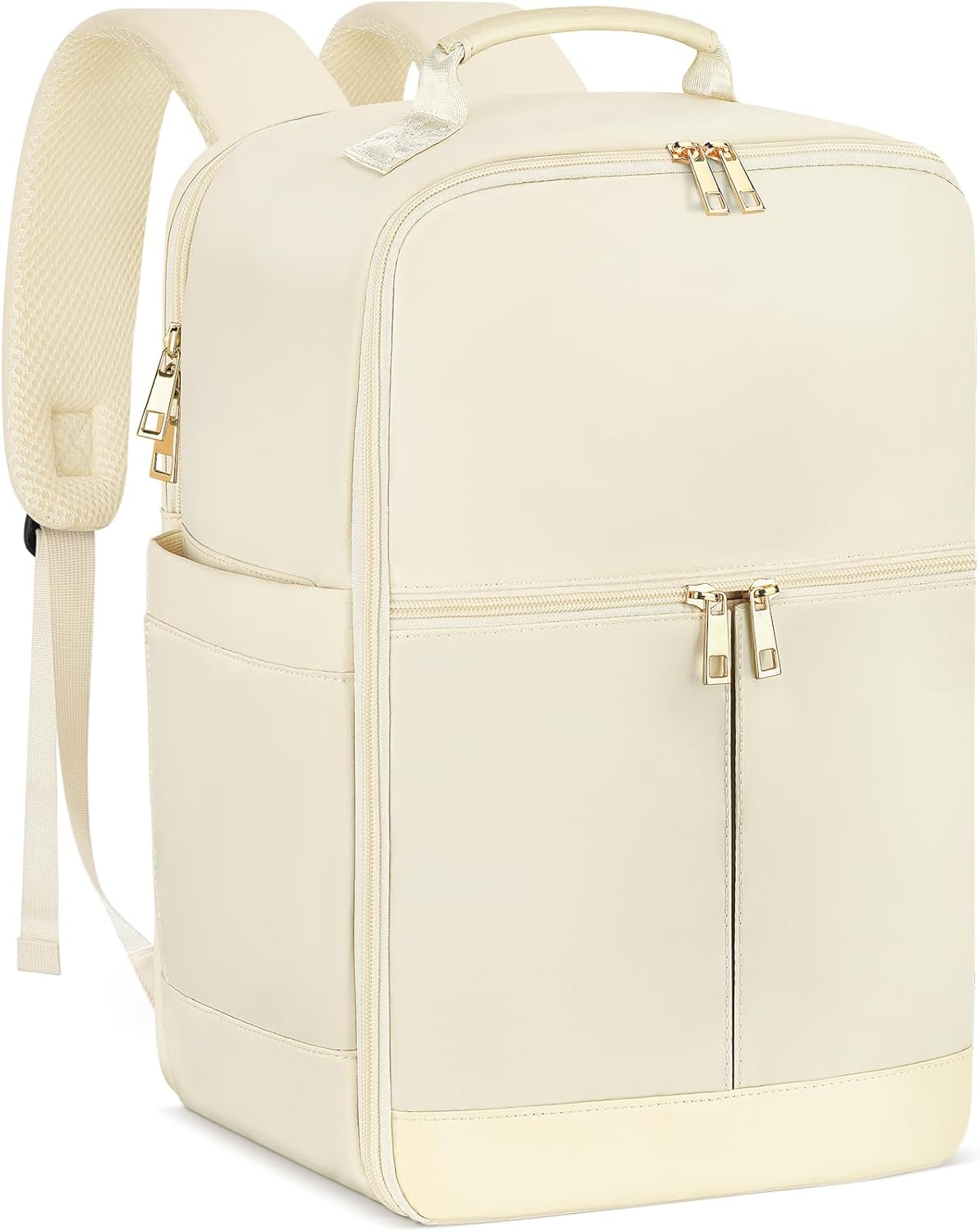 OTAHGK Cabin Bags 40x20x25 for Ryanair Underseat Carry-Ons Travel Backpack, Hand Luggage Backpack Cabin Size 20L, Laptop Backpack Small Travel Bag-Beige