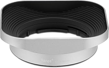 Amazon | Haoge LH-OM45-W メタルスクエアレンズフード Olympus