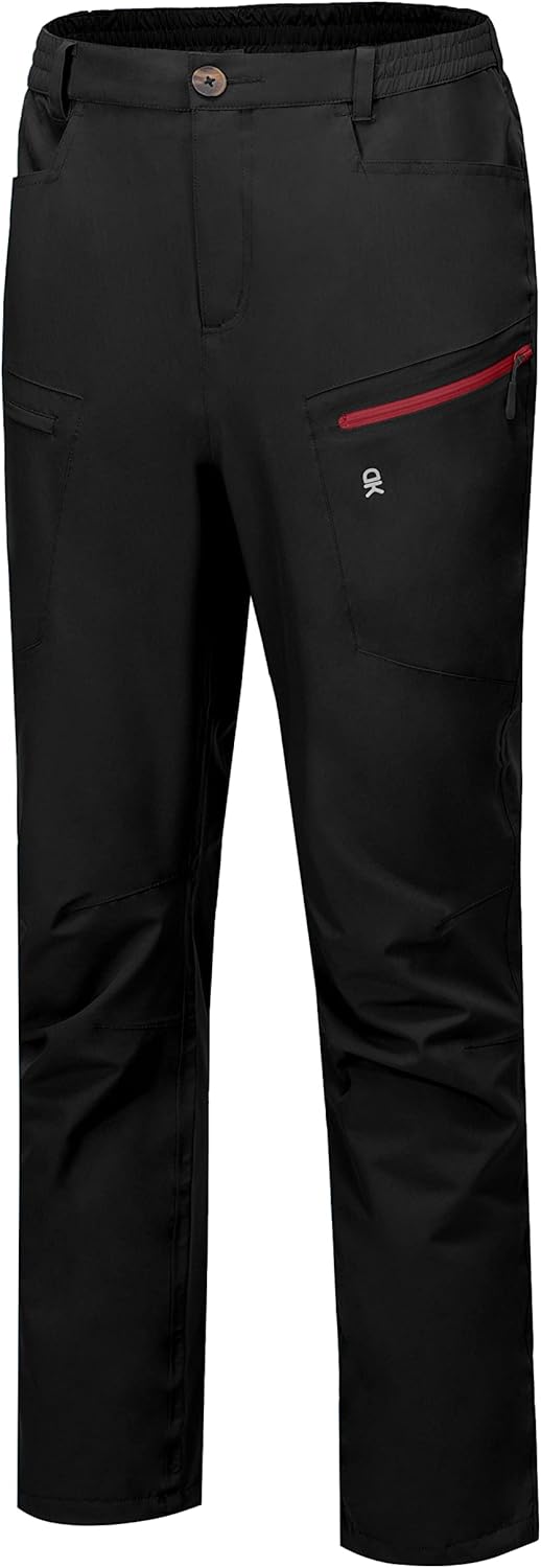 Lightweight Waterproof Men’s Rain Pants for Hiking, Golf & Fishing
