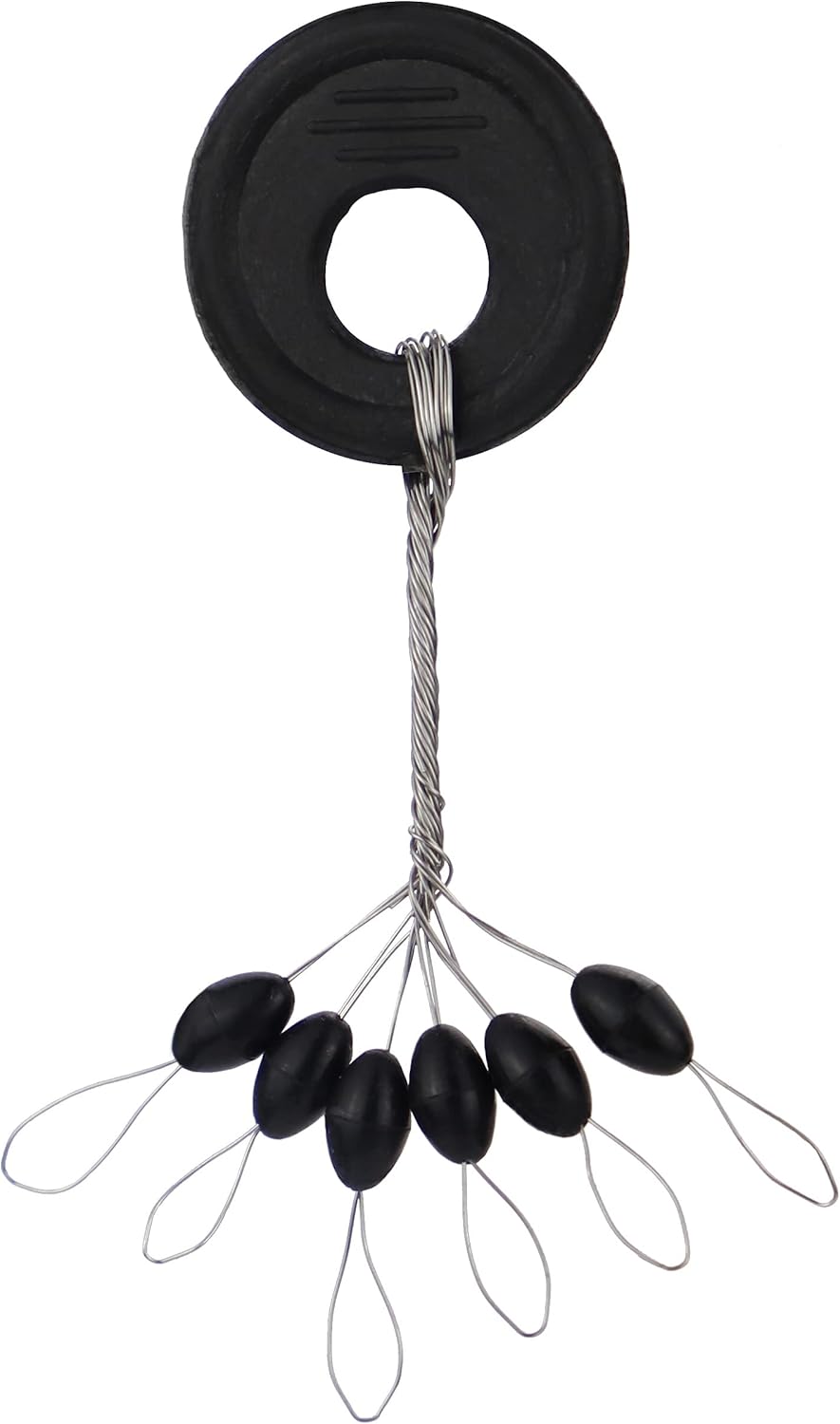 Beoccudo Bobber Stops Rubber Bobber Stoppers for Fishing