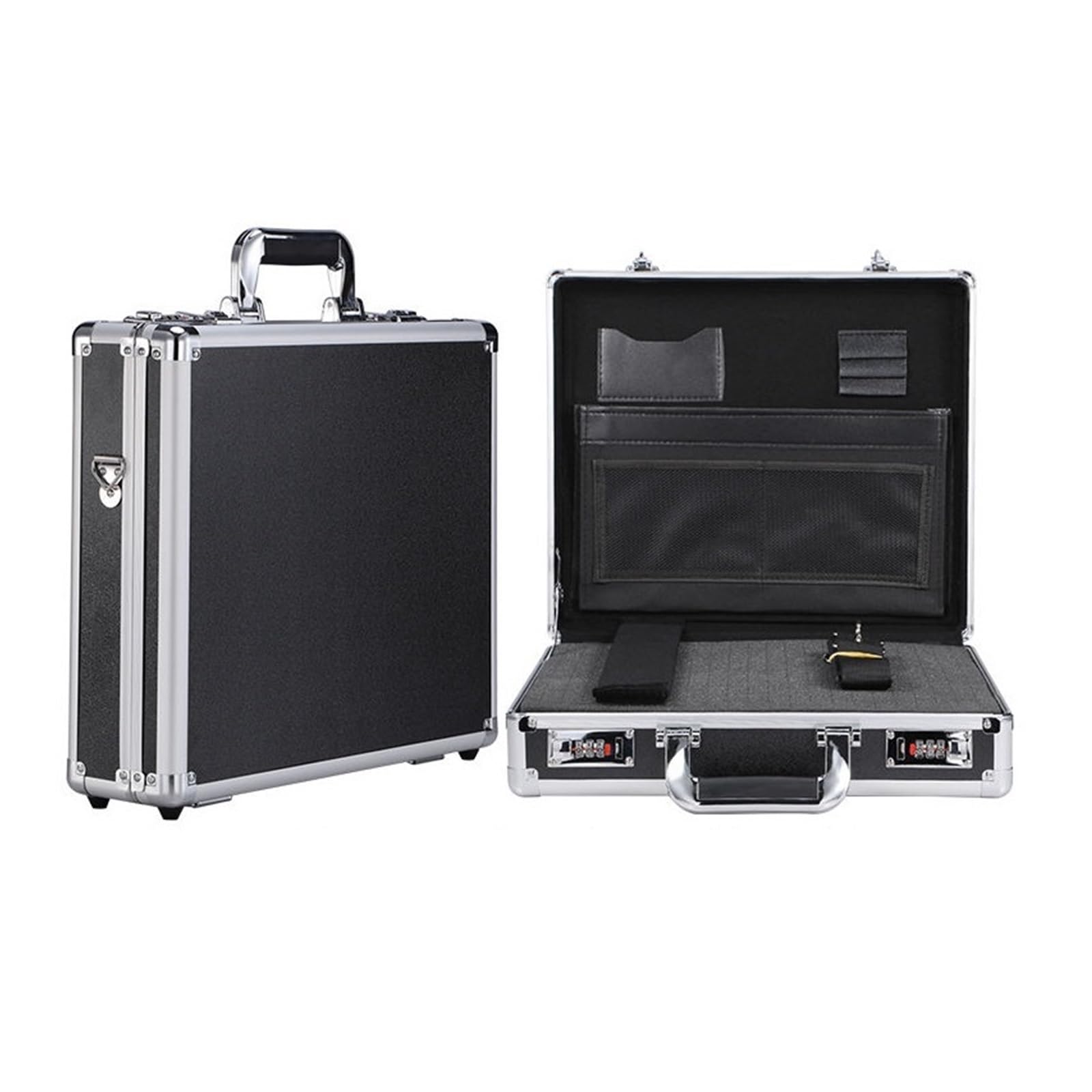 MRKU Coffre-Fort à clé, Rangement étanche, Armoire secrète Mini extérieure, Sac à Outils Portable pour Documents et Outils de quincaillerie.