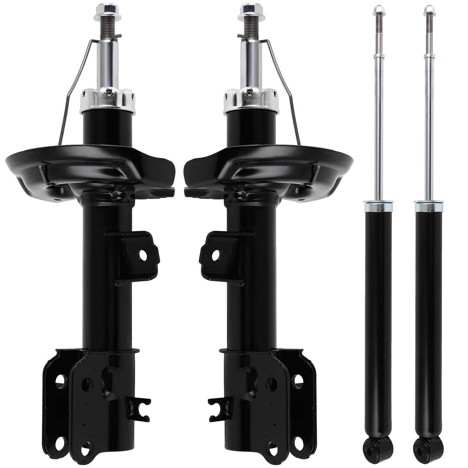Front Rear Shock Struts Shock Absorbers Kit for Chevrolet Spark 2013-2015