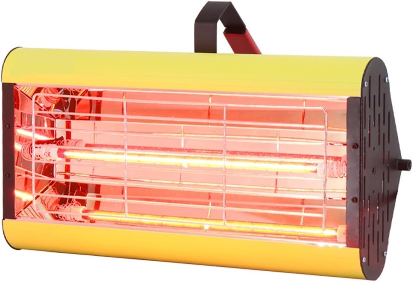 Paint Drying lamp, Car Spray Paint Baking lamp Handheld Infrared shortwave Mobile Paint Baking lamp Paint Room Film Coating Crystal high Temperature Drying lamp(D)
