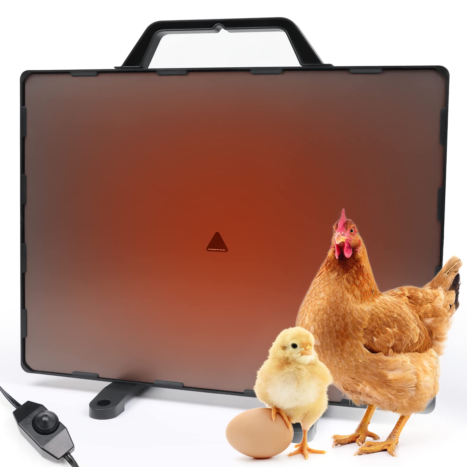 Amazon.com : Fitinhot Chicken Coop Heater, Winter Chicken Coop Space Heater,  120W Radiant Heat Flat Panel Chick Heater,UL-Compliant, 2 Installation  Style, Safer Than Brooder Lamps, Suitable for Farm/House Using : Patio, Lawn