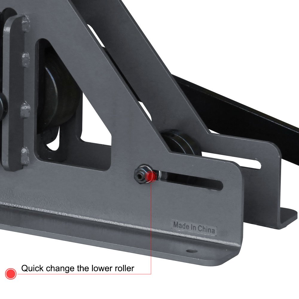 KAKA Industrial TR40 Square Tube Roll Bender, Solid C...B015KE6D9M
