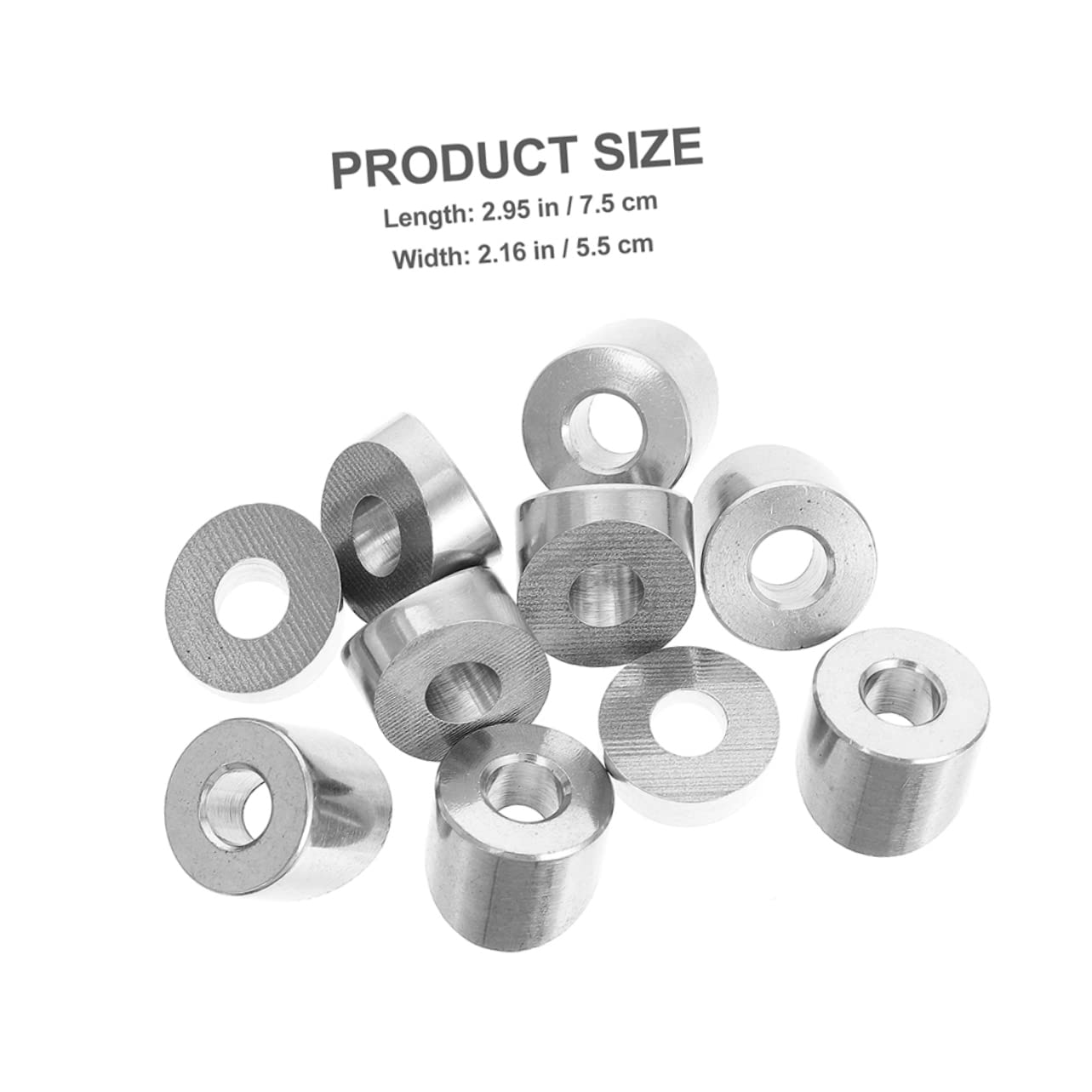 10 Pcs Stainless Steel Cable Washer Angle Beveled Washers
