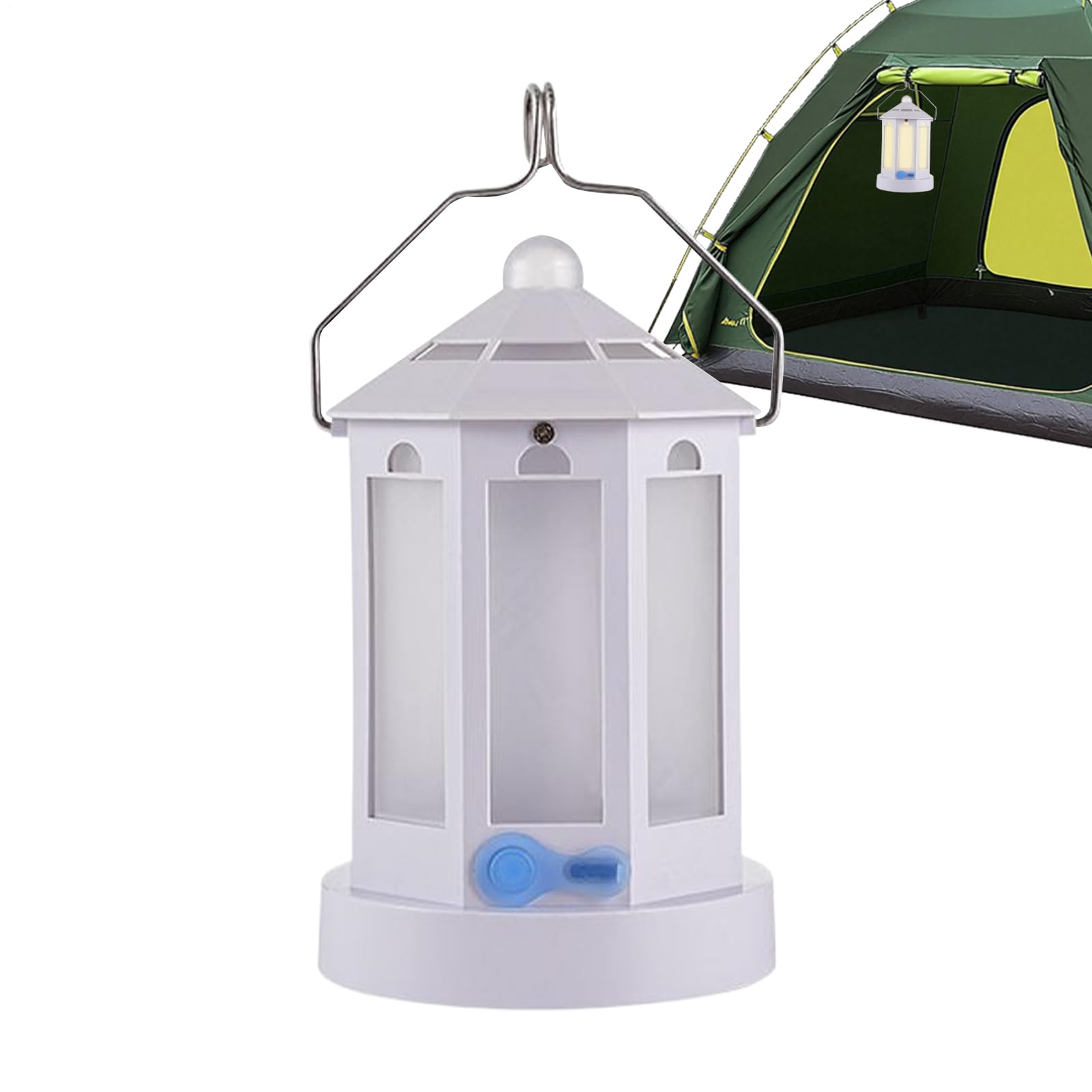 Linternas para acampada con lámpara impermeable y LED recargable 8