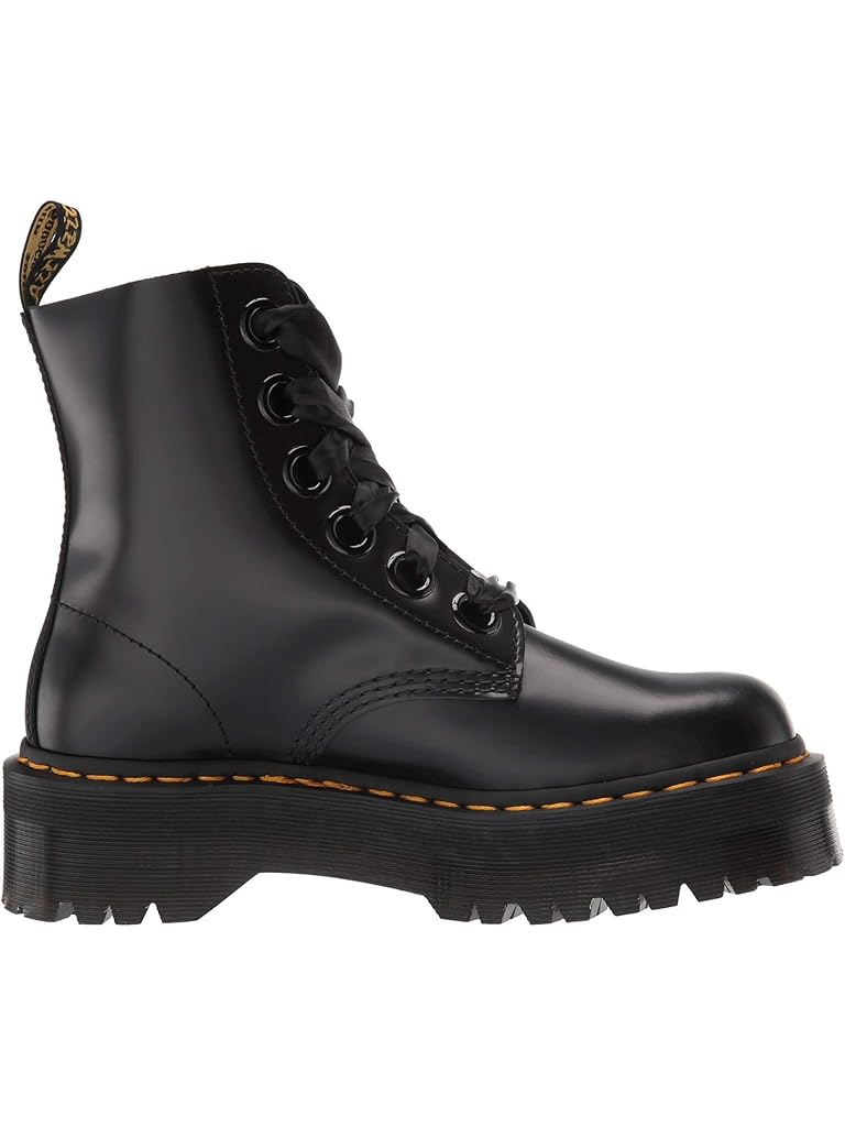 Black Dr. Martens Molly Quad Retro