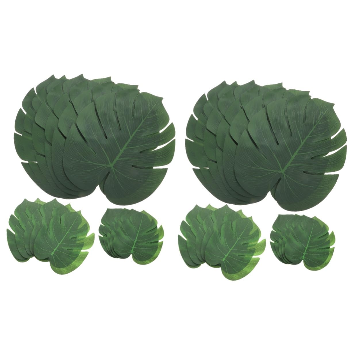 PRETYZOOM 2 Set Pratici Tovagliette Monstera Leaf Resistenti Tappetini Da Pranzo Per Tavoli Antigraffio E Calore 36 Pezzi * 2