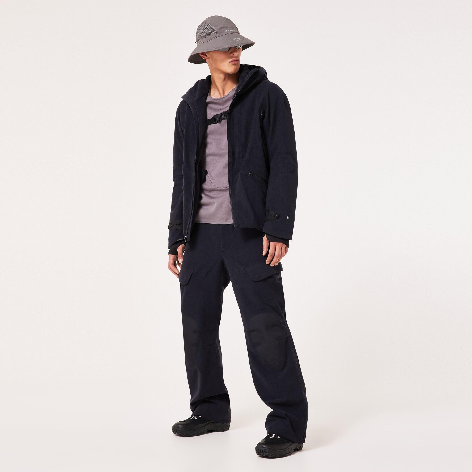 Amazon.com: Oakley Mens Latitude Flex Tech Jacket,Blackout, Small 