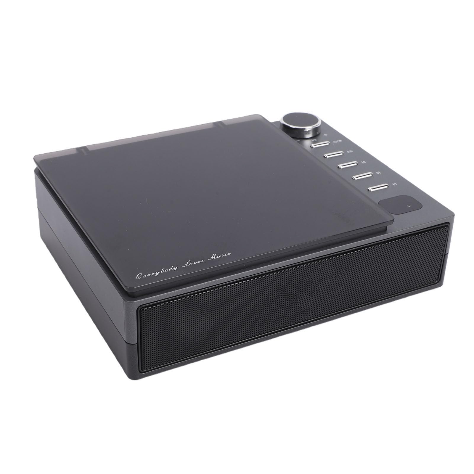 Generic Altoparlante Wireless per Lettore CD Portatile Bluetooth per Musica per Feste All'aperto in Casa, qualità Audio Migliorata per Sessioni di Yoga Rilassanti, Supporta il Telecomando, ABS+lega