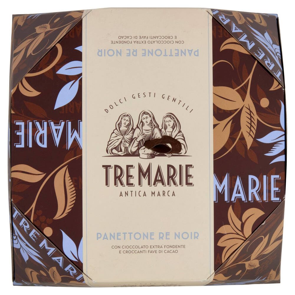 Italian Gourmet Panettone Re Noir dolce cioccolato fondente weich 4 x 900g