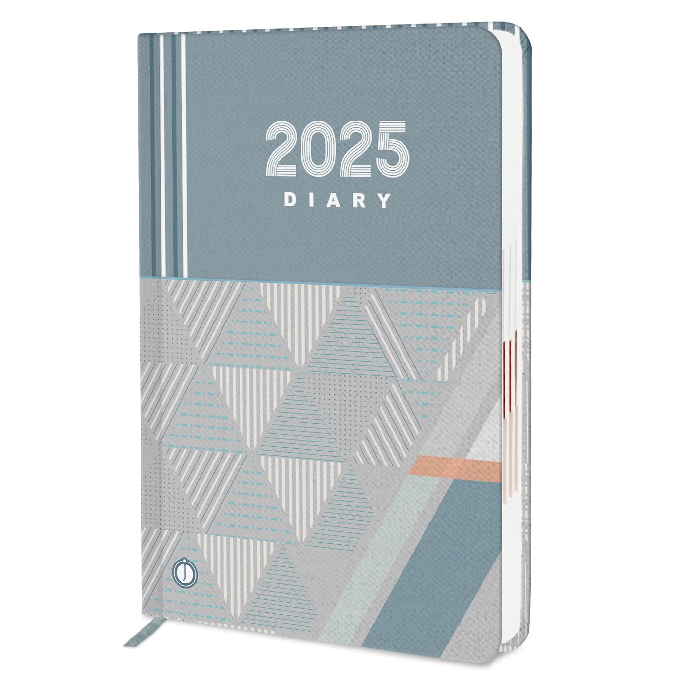 Jhingalala Diaries - Hard Bound Designer Cover Executive Diary 2025 With Monthly Planner and 365 Dates I A5 Size New Year 2025 Diary I 21 x 15 cms I 344 Pages (EDPC27)