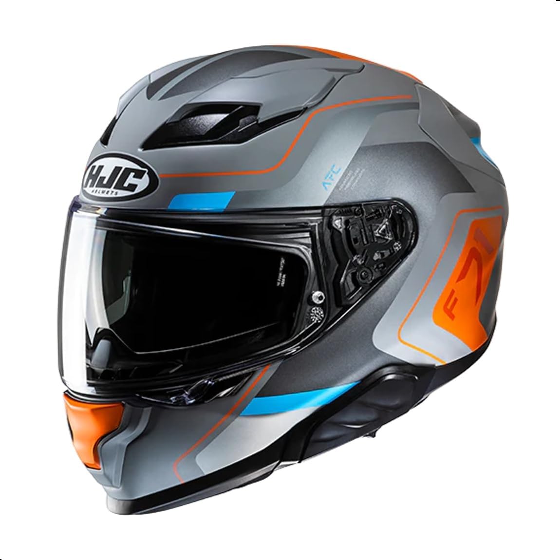 HJC F71 Arcan Full Face Motorcycle Helmet with HJ-38 Pin-lock Shield, DOT Approved (MC27SF, Medium)