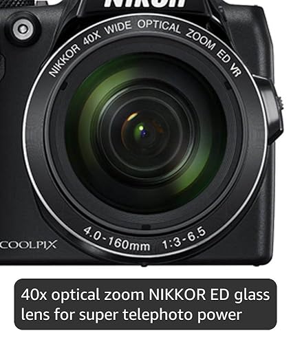 Amazon.com : Nikon Coolpix B500 Digital Camera (Black) : Electronics