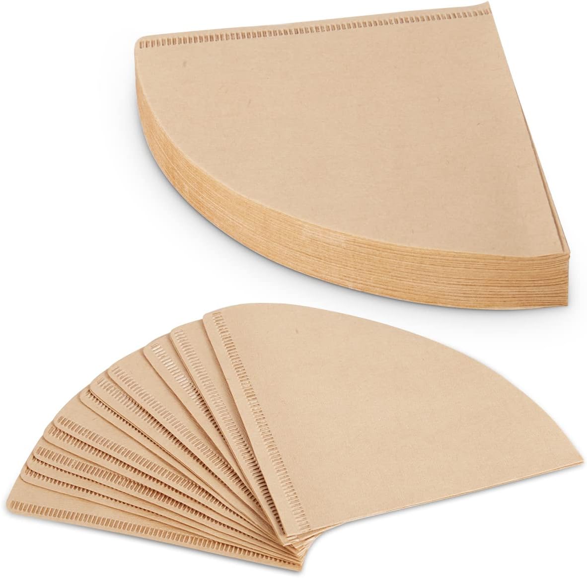 Chemex Square Natural Fiber Coffee Filters (100ct Box) Seamless, Folded