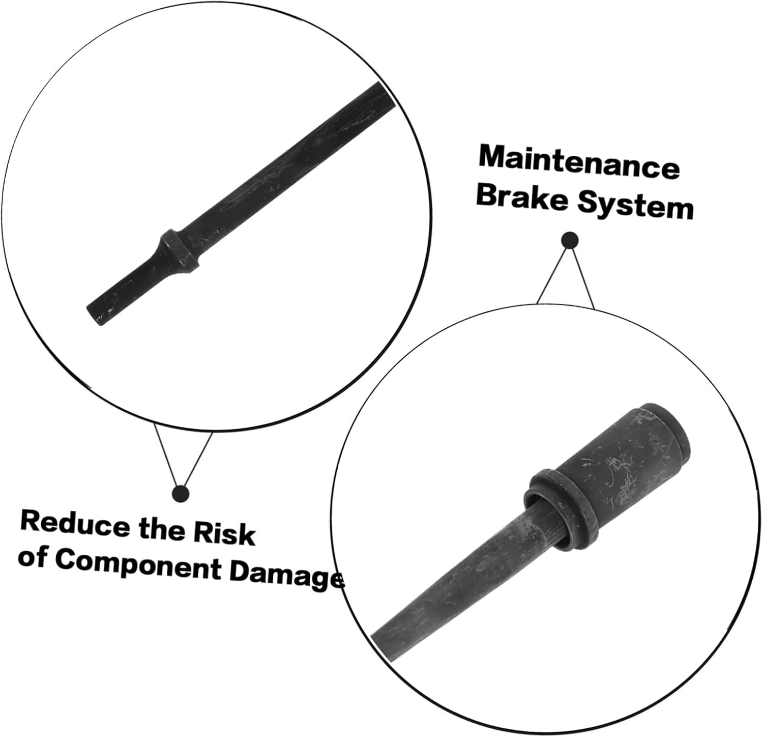 Short Anchor Bushing Kit Bushing Removal Tool Easy Install Dismantle Driver for Trailer Maintenance