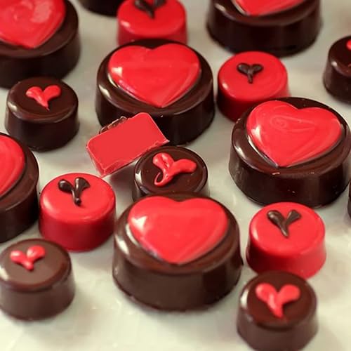 Miniatura 10 de Palksky 3 piezas Molde redondo para carameloscubierta de chocolate molde de galletas para sándwich galletas magdalenas pasteles brownie pudín