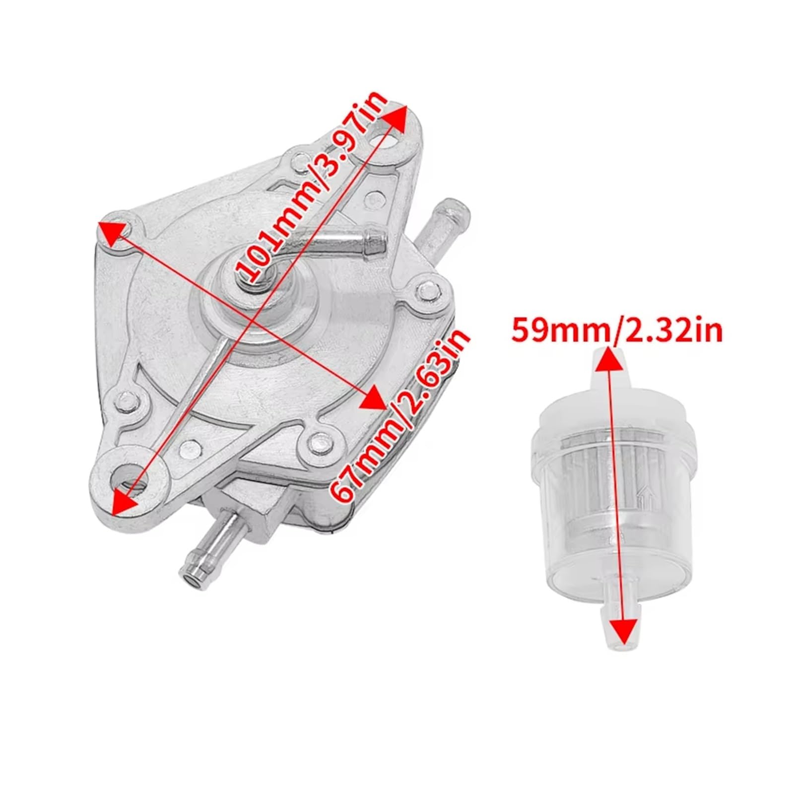 Moto Pompa Benzina Pompa Carburante Per Moto Pompe Benzina 15100-19B02 15100-19B01 Per LTF250 LT-F250 LT-F250F LT-4WD LT-F4WD QuadRunner 2WD 4WD Pompa Carburante