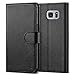 VAKOO Galaxy S7 Case, Samsung S7 Case, Premium PU Leather Cases Flip Wallet Phone Cover Samsung Galaxy S7 - Black