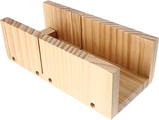 Generic Wooden Soap Loaf Cutter Mold DIY Soap Cutter Box for Handmade Soap Cutting Precise Scale Adjustment Tool