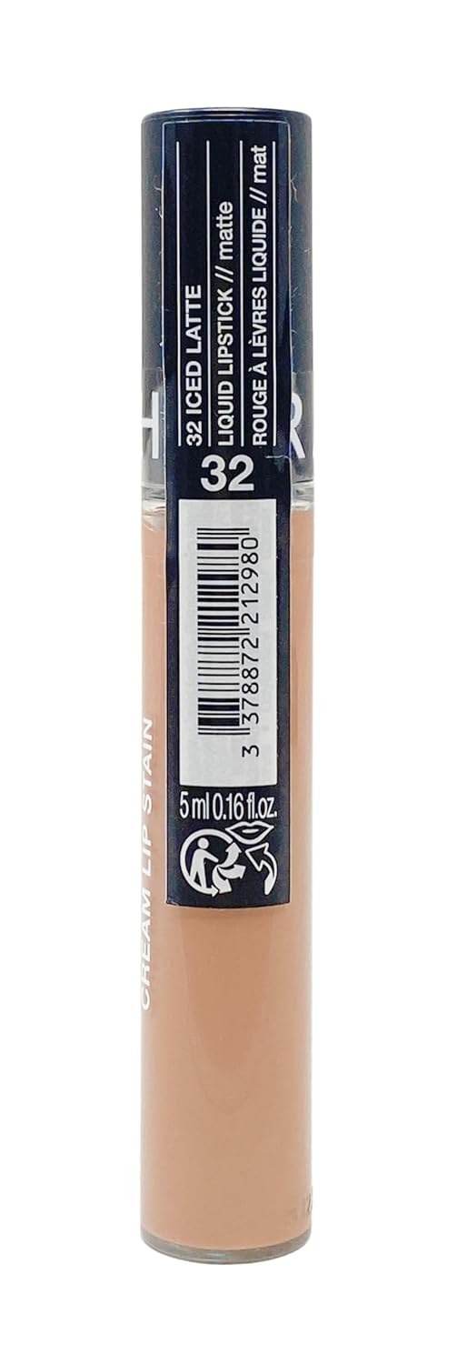 SEPHORA Collection Cream Lip Stain - 32 Iced Latte (matte pale nude beige) 0.16 oz. / 5 mL