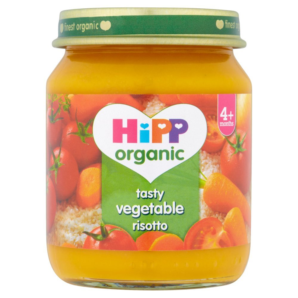 Null Hipp Organic Tasty Vegetable Risotto Stage 1-4 Months 125 g