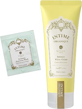 Antime White Cream 3.5 oz 100 g Trial Pouch Feminine Wash Body Cream