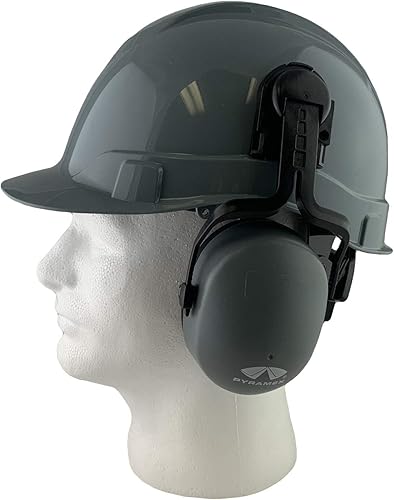 Miniatura 10 de Pyramex Ridgeline Casco de seguridad estilo gorra con orejeras incluido