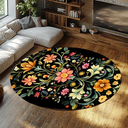 �t�H�[�N���E���h���O 120cm - �􂦂� �ۃ��O �J���t���Ŗ��邢 ����~�߃J�[�y�b�g �t���[�����A�[�g �܂肽���ݎ����O ���� �����}�b�g �v���C���[�� ���[�p�C�����O �x�r�[�T���[ �V�~�ϐ� �t���A�}�b�g ���r���O���[��
