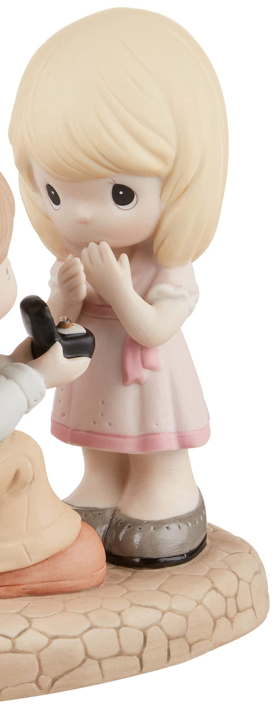 Precious Moments, Will You Marry Me?, Bisque Porcelain Figurine, 133022, Multicolor - Image 3