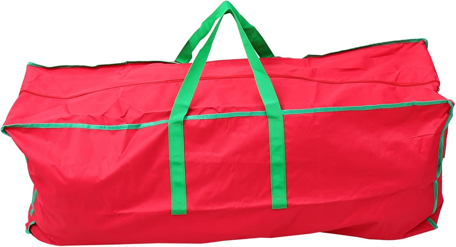 1pc Christmas Storage Bag Outdoor Cushion Organizer for Furniture Red Oxford Air Circulation Design and Humidity